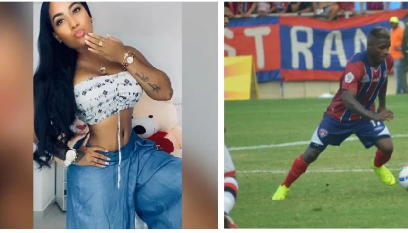 Solangel Estupiñán tenía un niño de dos años de edad con el atacante vallecaucano Jhonnier Viveros.