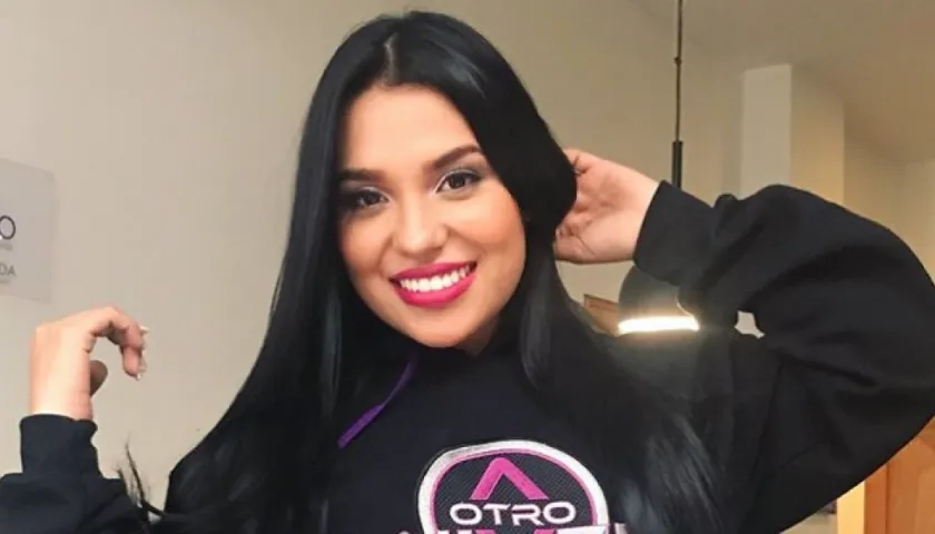 La cantante barranquillera MeryBella.