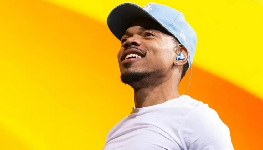 El rapero Chance The Rapper.
