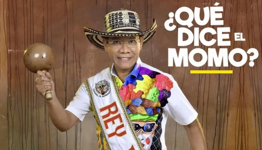 Alcides Romero, Rey Momo del Carnaval de Barranquilla 2020.