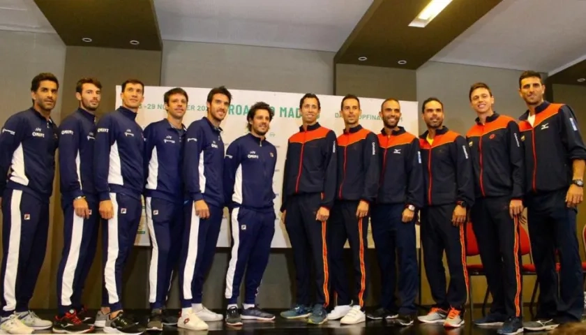 Equipos de Argentina y Colombia. 