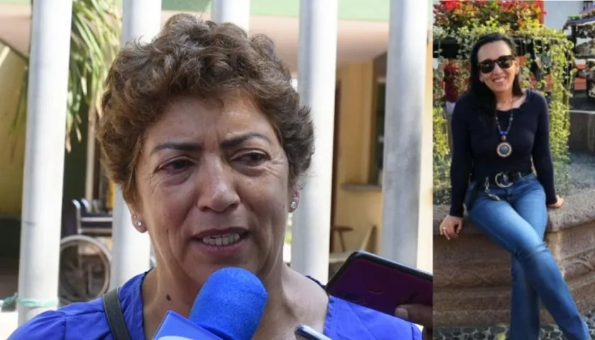 Sonia Medina, mamá de la ingeniera.