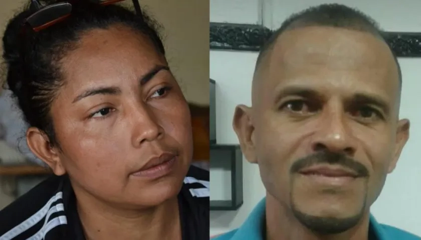 La mujer pasa el duelo de la muerte de su esposo Alfonso Rafael Benítez Berdugo