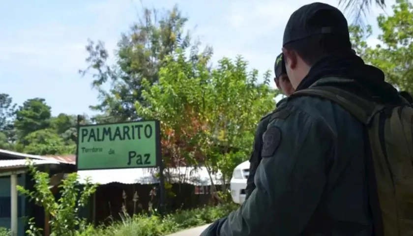 El sector de Palmarito, zona rural de Cúcuta