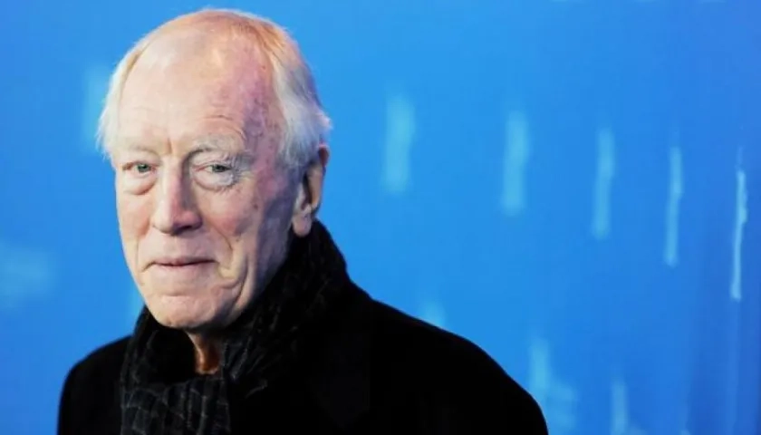 El actor franco-sueco Max von Sydow.