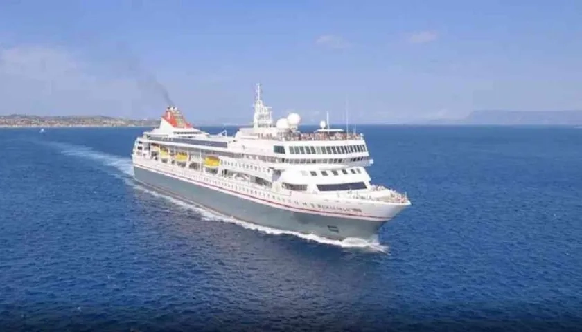 El crucero Braemar.