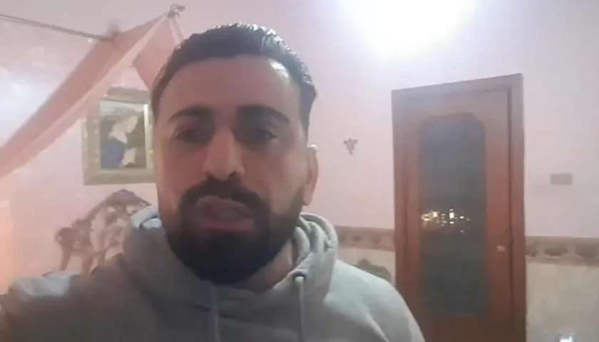 El actor italiano Luca Franzes compartió un video pidiendo ayuda mediante sus redes sociales.