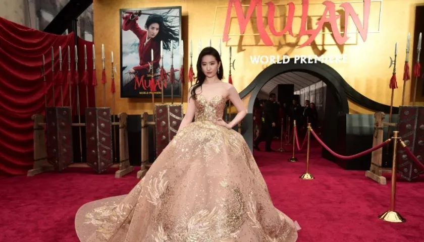 Liu Yifei, protagonista de 'Mulán'.