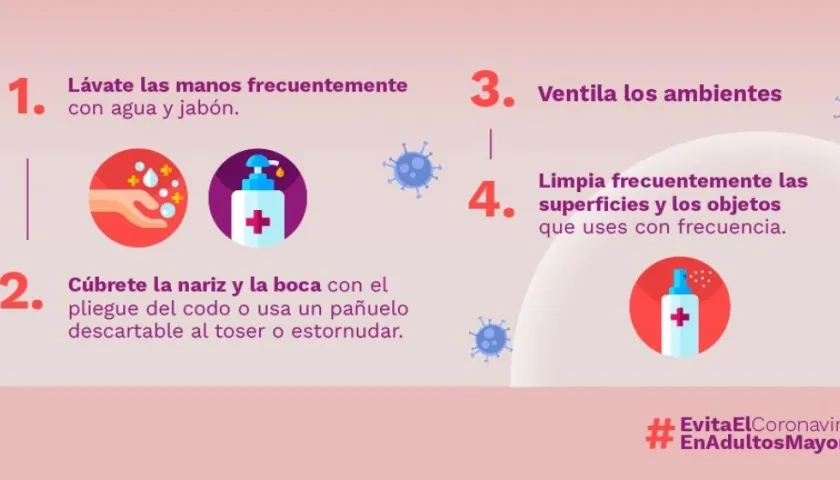 Recomendaciones del Ministerio de Salud.