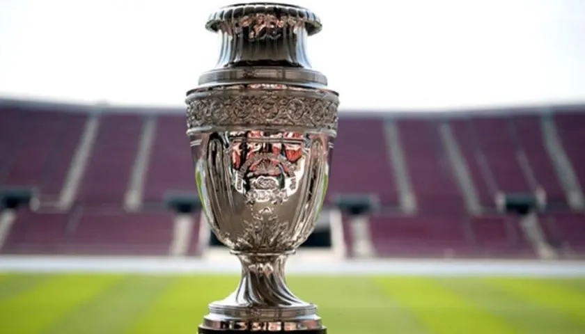 Trofeo de la Copa América. 