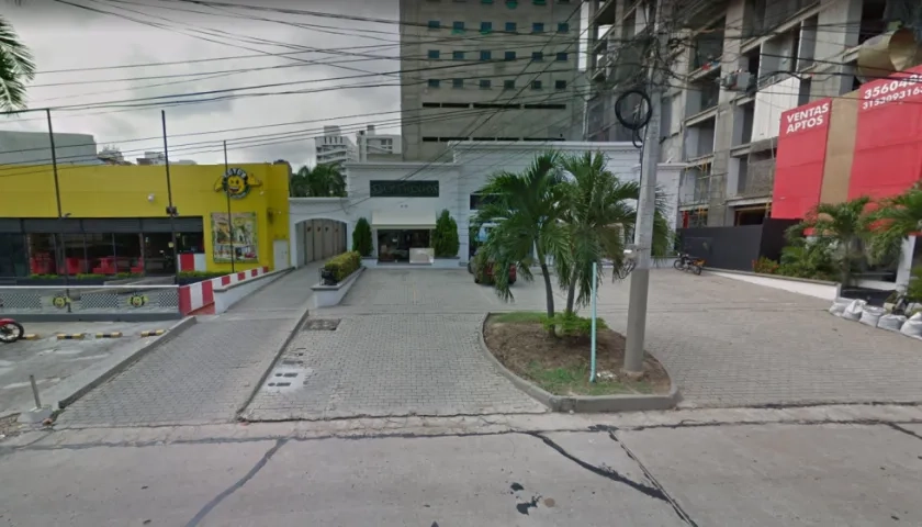 En este lugar murió la adulta mayor que iba a una cita médica.