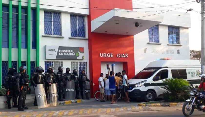 Camino la manga dónde llevaron a las víctimas