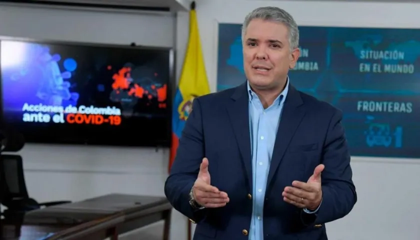 El Presidente de la República, Iván Duque.