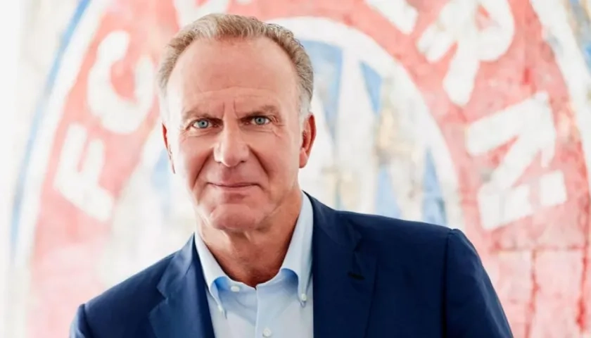Karl Heinz Rummenigge, presidente del Bayern Múnich. 