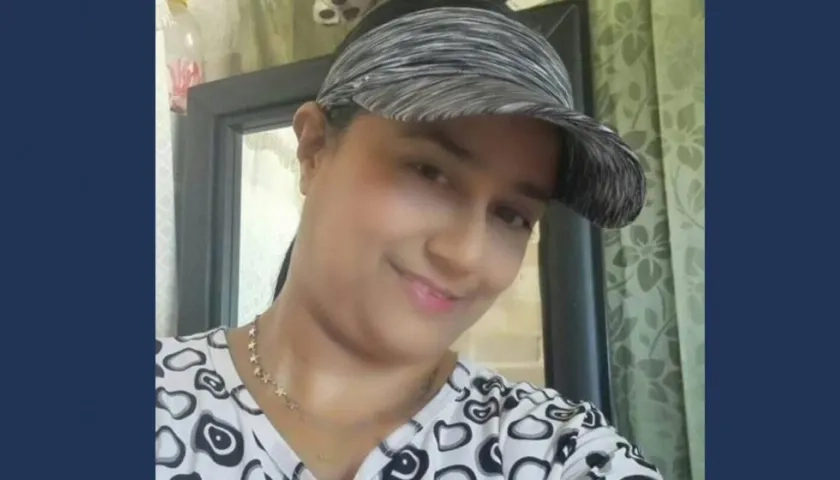 Lidia Gamero, mujer asesinada en el barrio La Chinita.