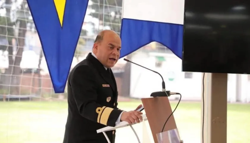 Contralmirante Juan Francisco Herrera Leal, Director General de la Dimar.