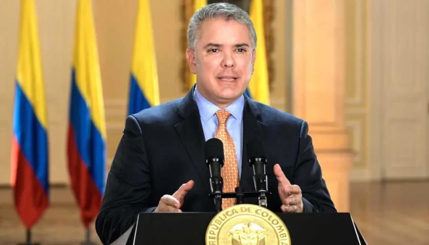 Iván Duque, Presidente de Colombia.
