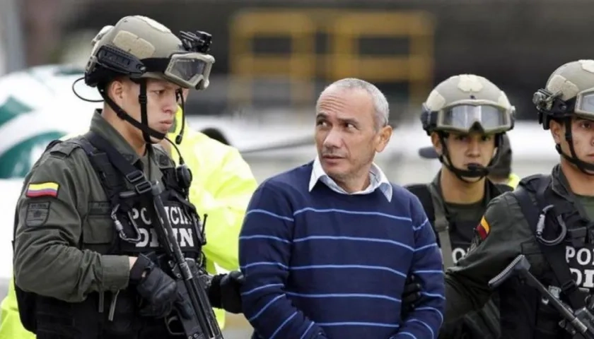 'Marquito' Figueroa, tras su captura.