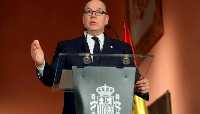 El príncipe Alberto II de Mónaco.