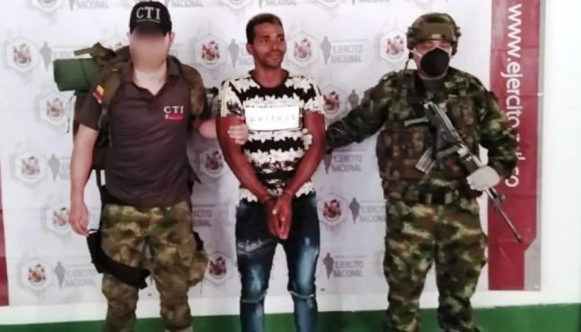  Dalip Durán Martínez, alias 'Dalip' o 'Farruco', cabecilla del ELN en el sur de Bolívar.
