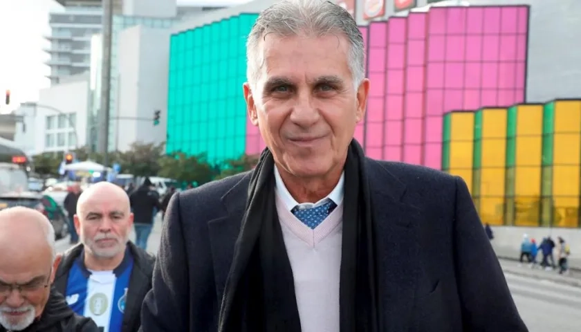 En la imagen, el portugués Carlos Queiroz. 