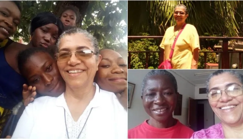 Yolanda Bocanegra Mendoza, monja fallecida en África.