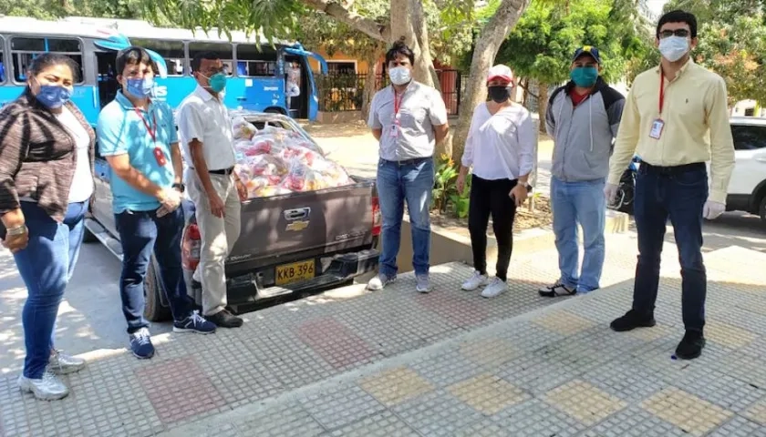 La comisión fiscal encabeza por el Contralor Jairo Fandiño.