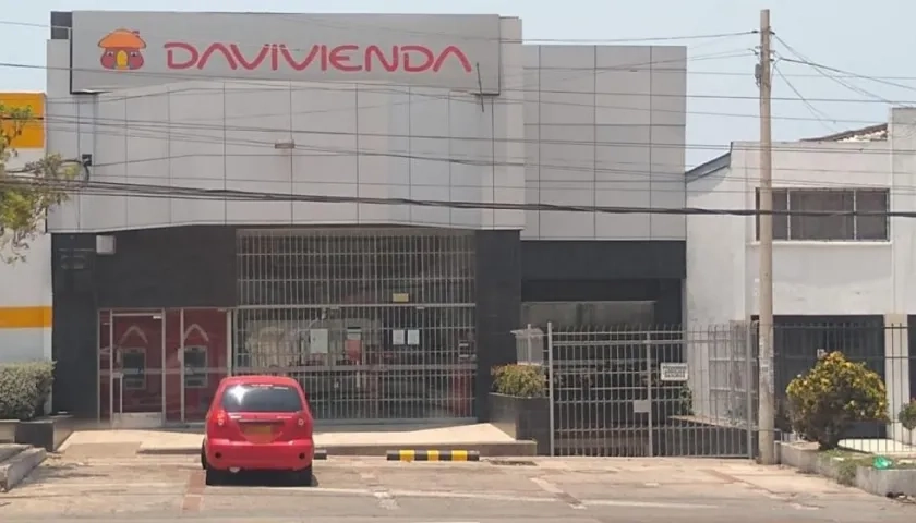 Oficina Davivienda en Barranquilla.