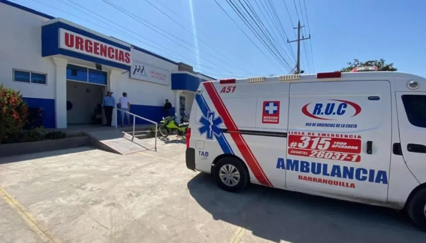 La víctima falleció en el puesto de salud Agrupasalud de Soledad.