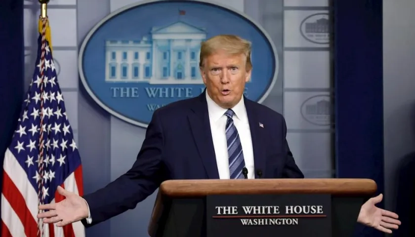 Donald Trump, Presidente de Estados Unidos.