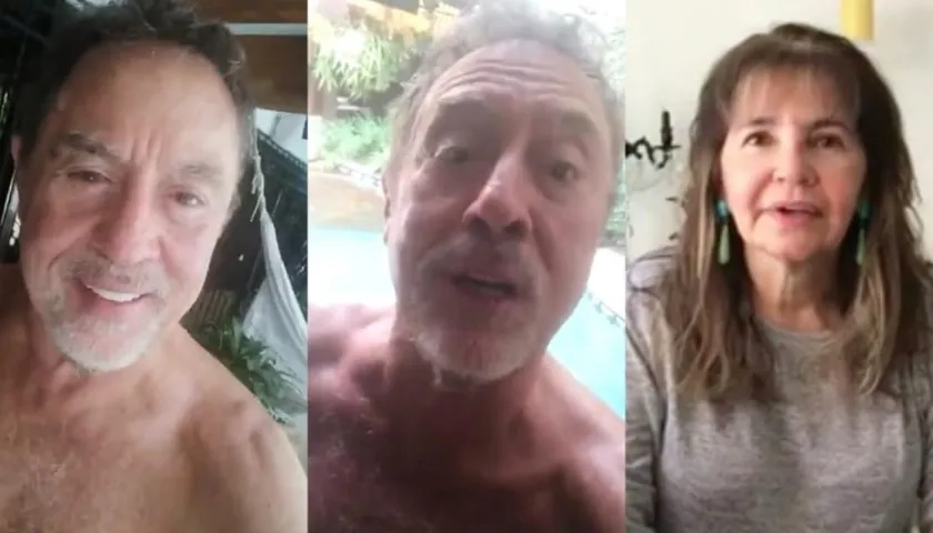 Alejandro Munárriz y Lourdes López.