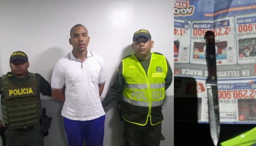 José David Orozco Páez cuando fue capturado el día de los hechos.