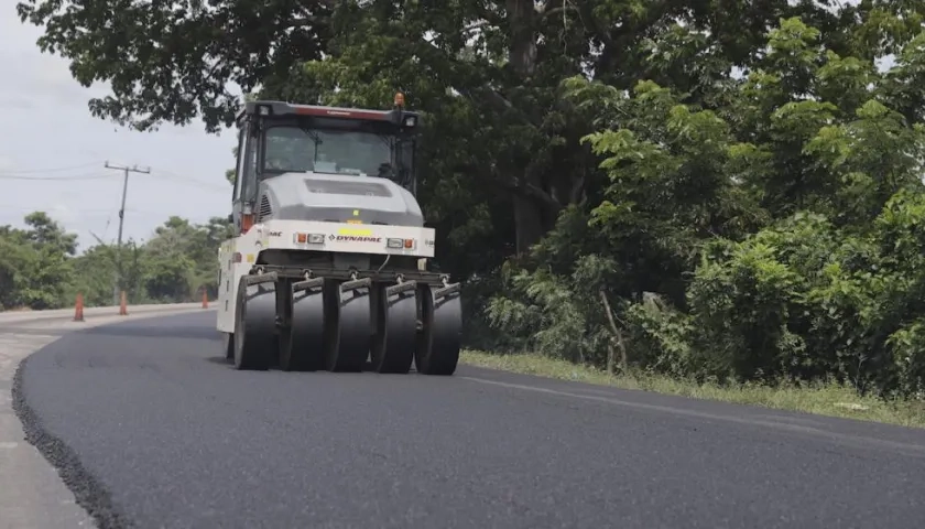 La obra avanza en varios frentes.