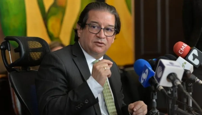 Rodolfo Zea, ministro de Agricultura.