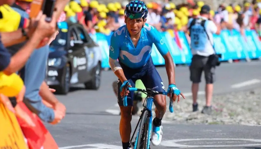 Nairo Quintana, ciclista colombiano.