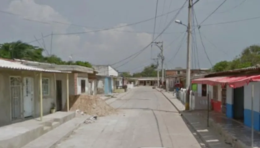 Aspecto de la calle 80 con carrera 6 E.