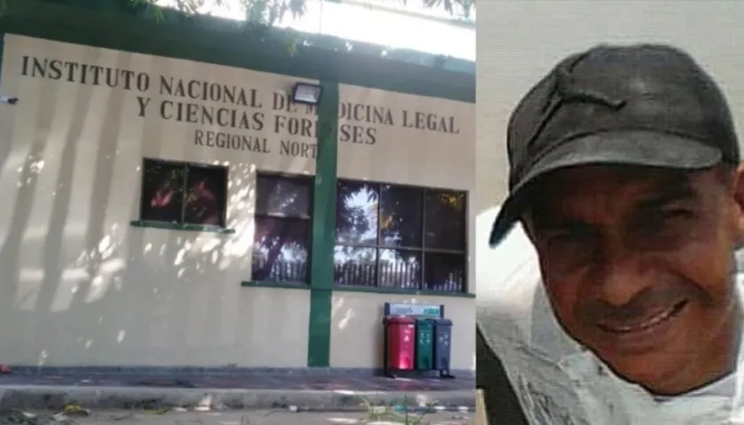 El cuerpo del hombre se encuentra en Medicina Legal.