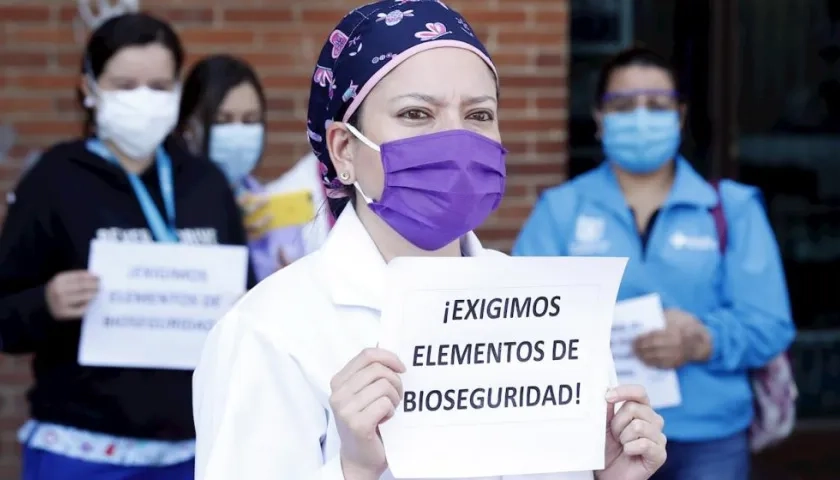 Enfermera del Hospital.