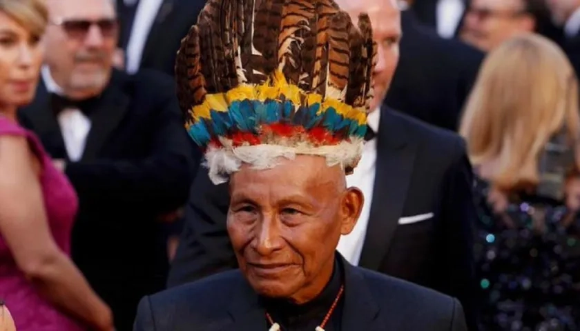 Antonio Bolívar, actor natural. Fotografía que lo muestra en uno de sus viajes al exterior.