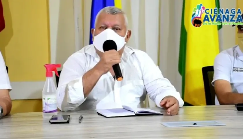 Luis Tete Samper, alcalde de Ciénaga.