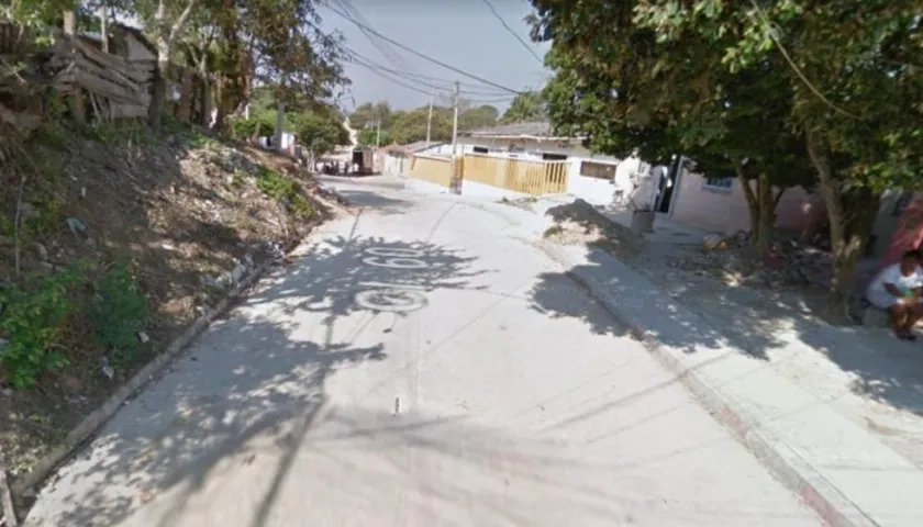 Calle 60 con carrera 9K, donde ocurrió el crimen.