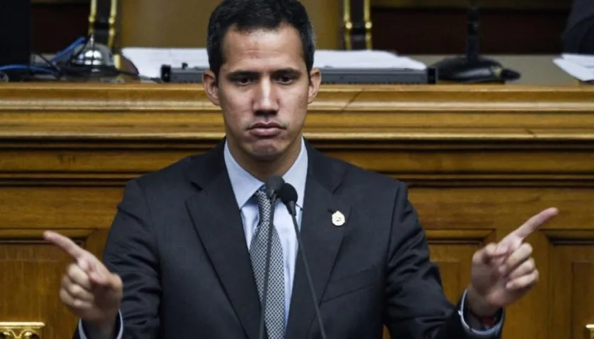 Juan Guaidó, líder opositor.