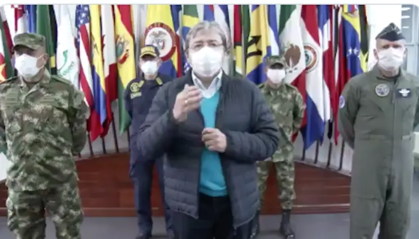 Carlos Holmes Trujillo, Ministro de Defensa Nacional.