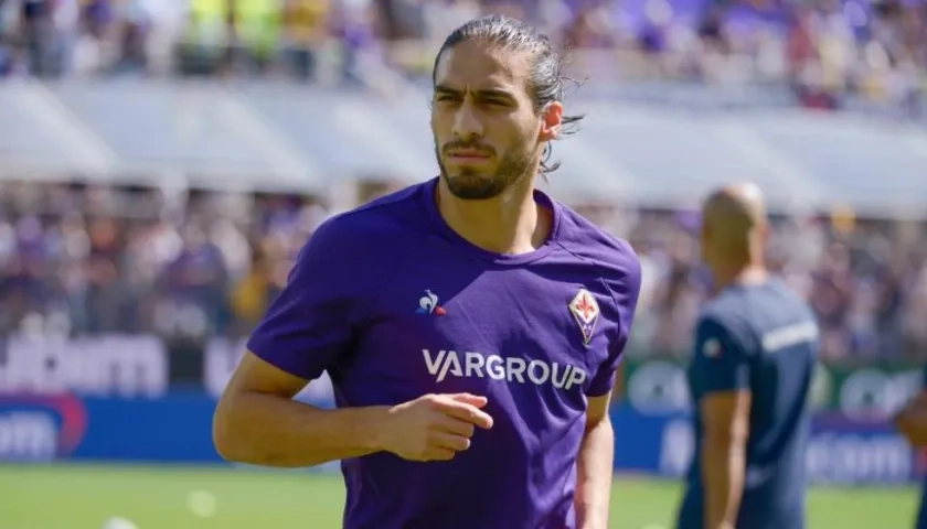 El uruguayo Martín Cáceres.