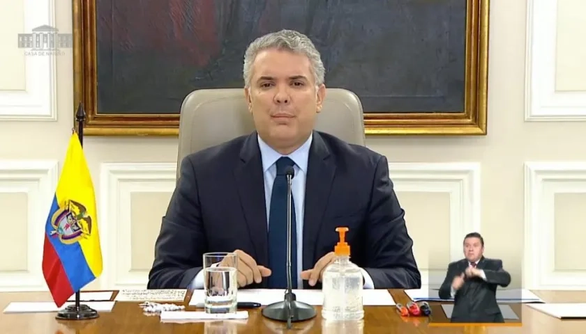 Presidente Iván Duque.