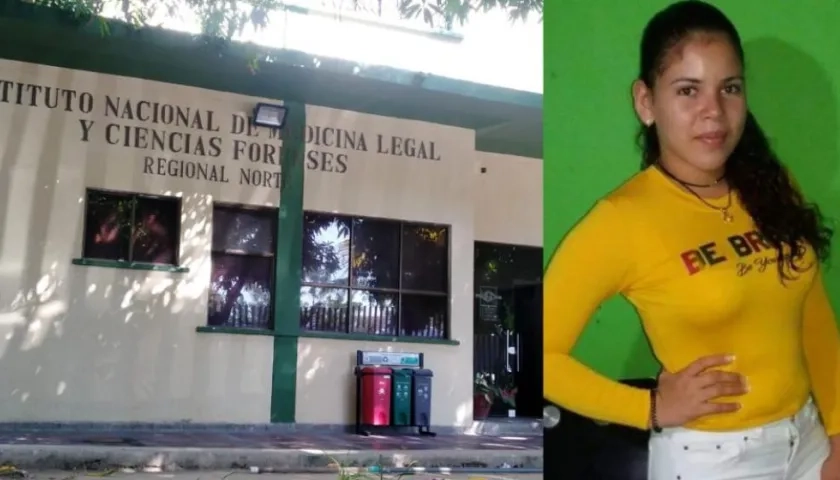 El cuerpo de la joven fue llevado por el CTI de la Fiscalía a Medicina Legal.