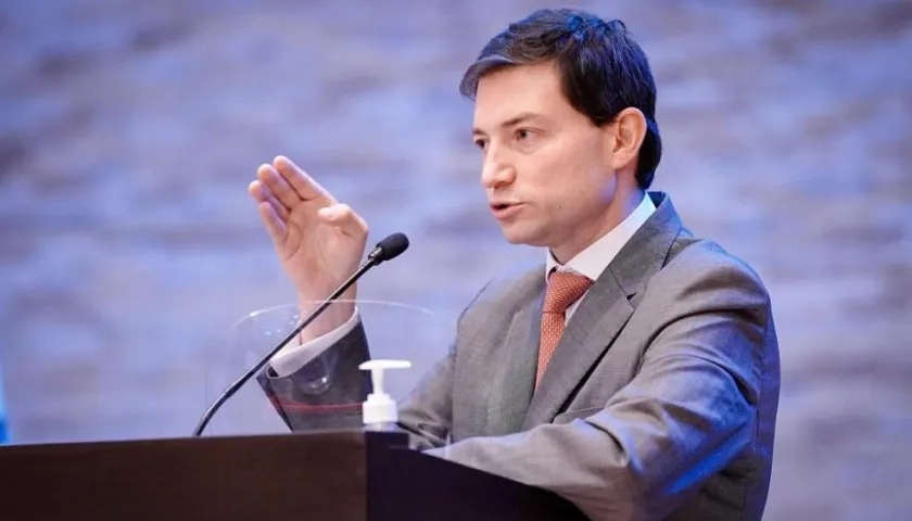 El Contralor General de la República, Carlos Felipe Córdoba.