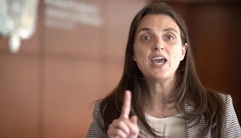 Karen Abudinen, Ministra de las TIC.