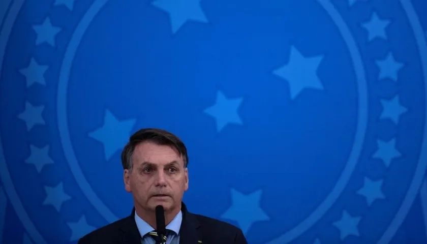 Jair Bolsonaro, presidente de Brasil.