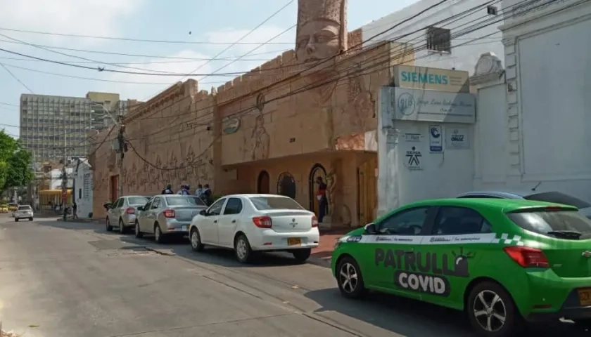 El motel sancionado por la Alcaldía de Barranquilla.